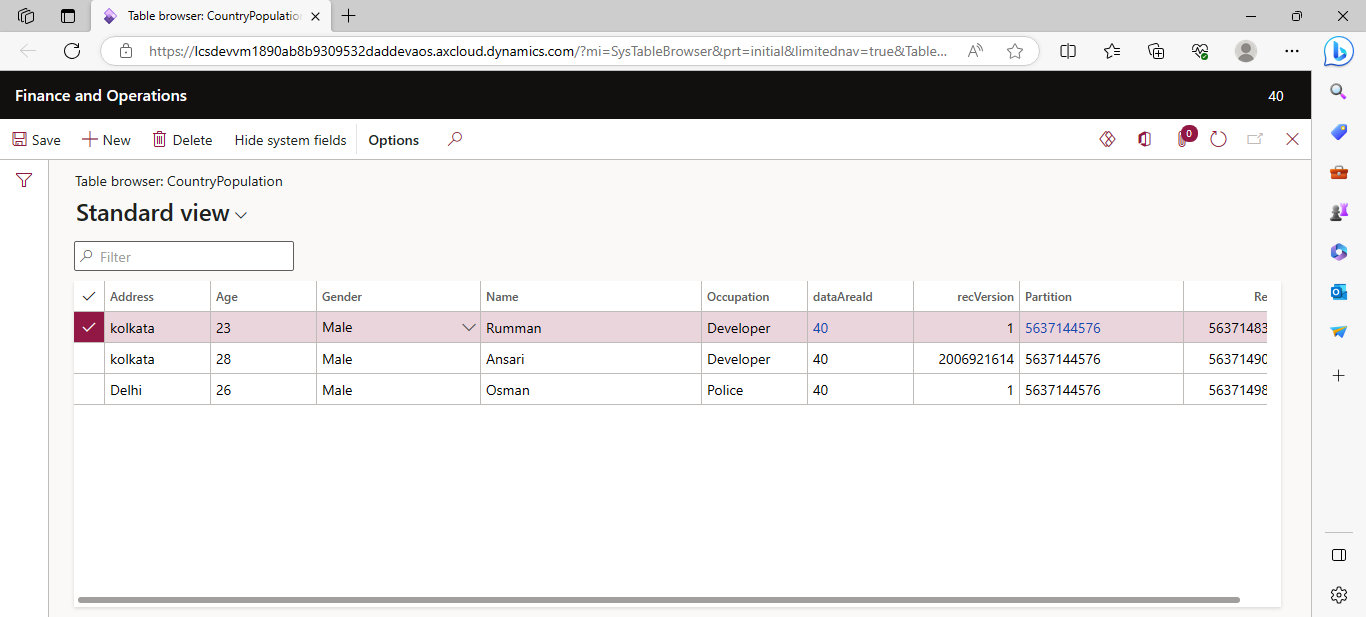 SysOperation framework - Assignment