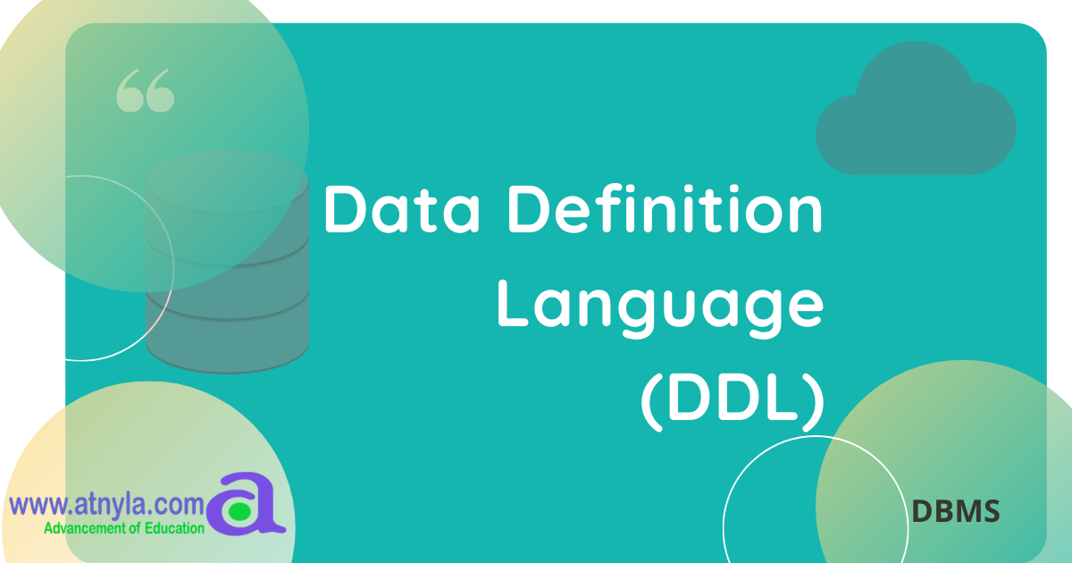 What Is Data Definition Language Ddl And Data Manipulation Language Dml Give One Example Of Each